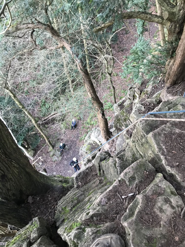 Outdoor climbing